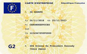 Carte Entreprise
